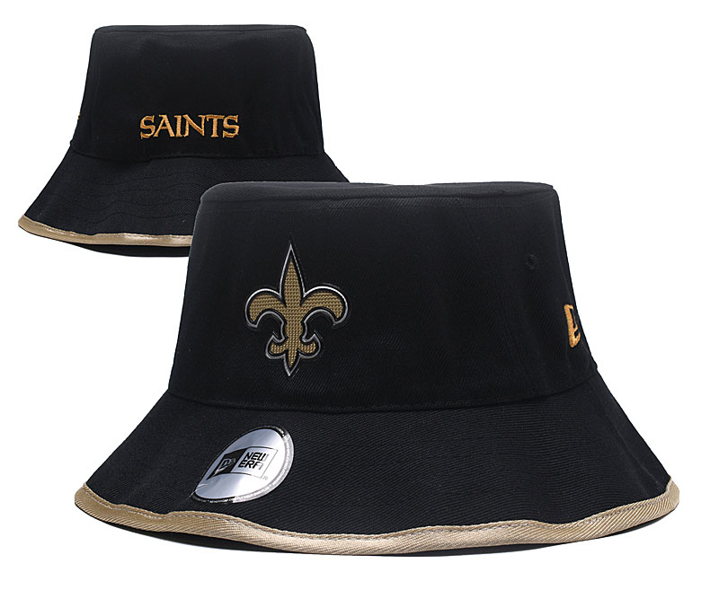 NFL New Orleans Saints Stitched Bucket Fisherman Hats 030